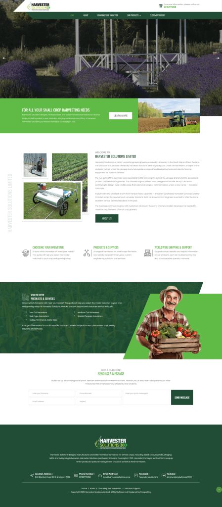 Harvester Solutions