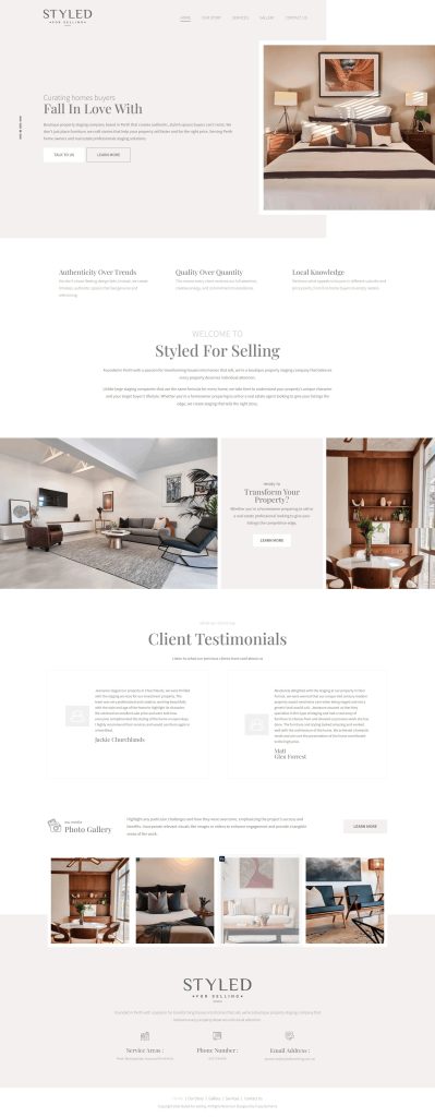 Styled For Selling